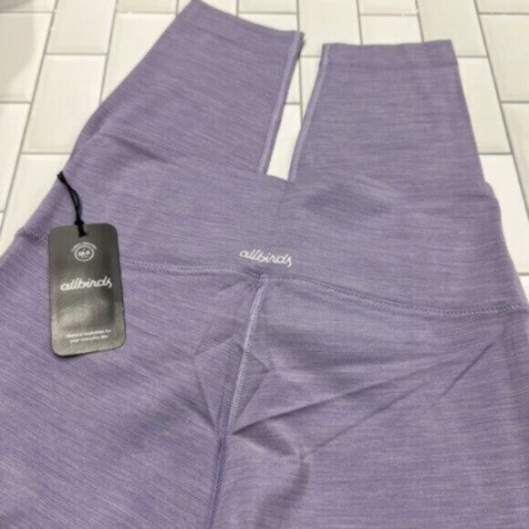 NWT Allbirds Women's Purple The Gym Natural Flow Legging Pants Size XS - Picture 3 of 3